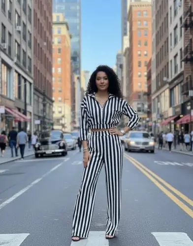 Kadın çizgi Detay Kadife Kumaş Hırka Pantolon Ikili Takım - 3