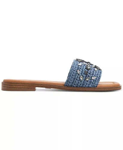 Women's Coralynne Flat Sandals-Natural Raffia - ALDO
