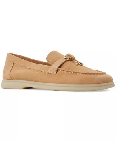 Women's Creras Loafer Flats-Dark Beige Suede - ALDO