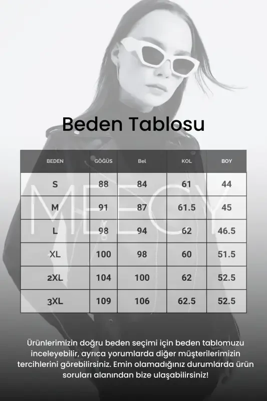 Kadın Deri Ceket Dikişsiz-Bordo - 2