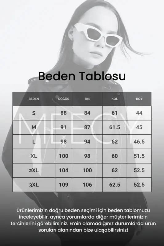 Kadın Deri Ceket Dikişsiz - Çok Renkli - 2
