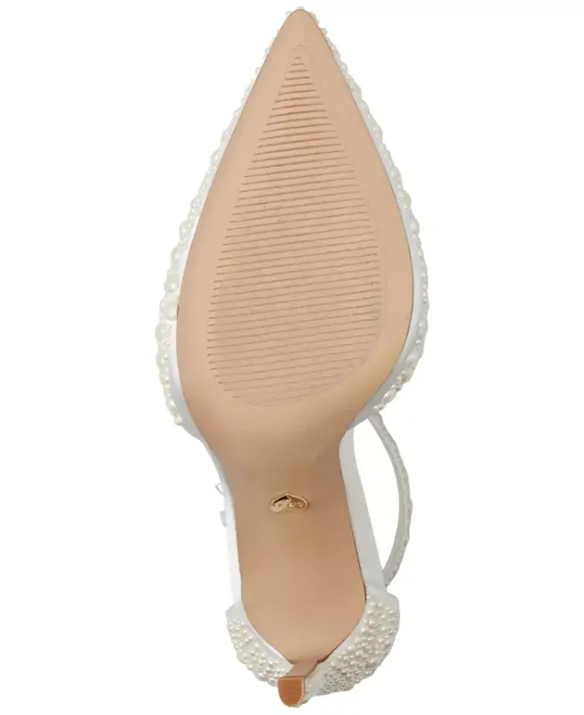 Women's Derperla Two-Piece Pearl Pumps - White Multi - 5