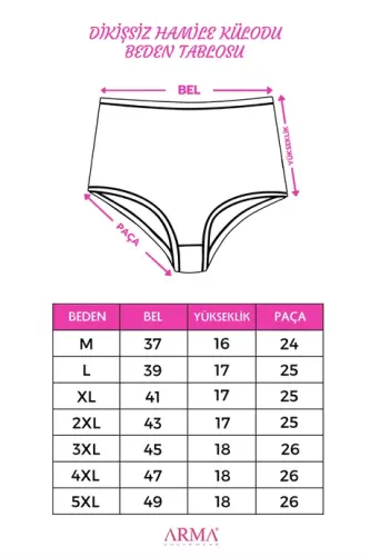 Kadın (DİKİŞSİZ) Lohusa Hamile Külodu Gri Pamuklu Likralı Yumuşak Dokulu Esnek Kumaş 3'lü Set - 6