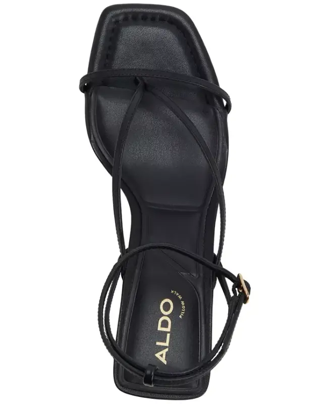Women's Dorinda Strappy Dress Sandals - Black - 4