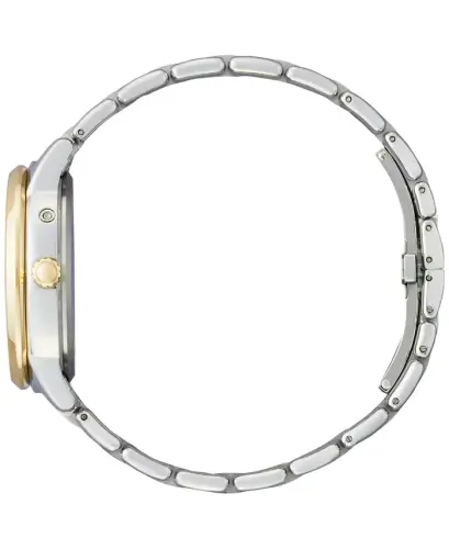 Women's Eco-Drive Calendrier Diamond Accent Two-Tone Stainless Steel Bracelet Watch 37mm - Two Tone - 2