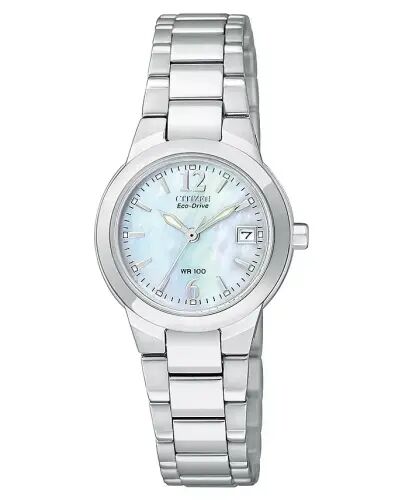 Kadın Eco-Drive Sport Paslanmaz Çelik Bilezik Saat 26mm EW1670-59D - 1