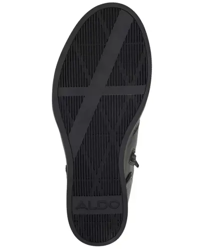 Women's Ereliclya Lace-Up Zip Wedge High-Top Sneakers - Black Multi - 5