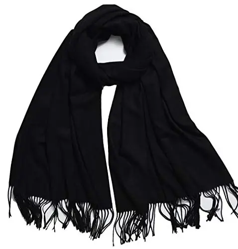 Womens Scarfs Large Soft CasModazoneere Feel PasModazoneina Scarves Shawls and Wraps for Evening Dress in Solid Colors - 1