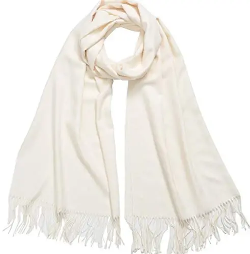 Womens Scarfs Large Soft CasModazoneere Feel PasModazoneina Scarves Shawls and Wraps for Evening Dress in Solid Colors 