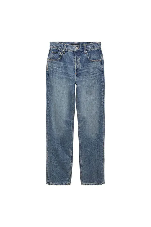 Kadın Eskitme Jeans 57078268 - 6