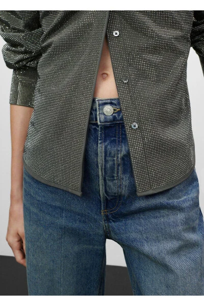 Kadın Eskitme Jeans 57078268 - 7