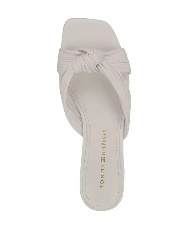 Women's Philie Knotted Crisscross Block Heel Sandals - 4