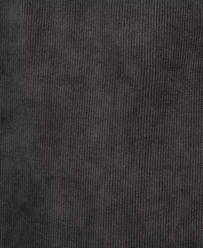 Women's Corduroy Straight Pants - Dark Heather Gray - 6