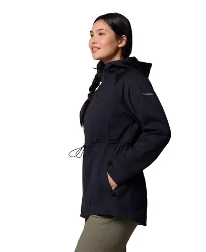 Women's Flora Park II Softshell Jacket - Black - 3