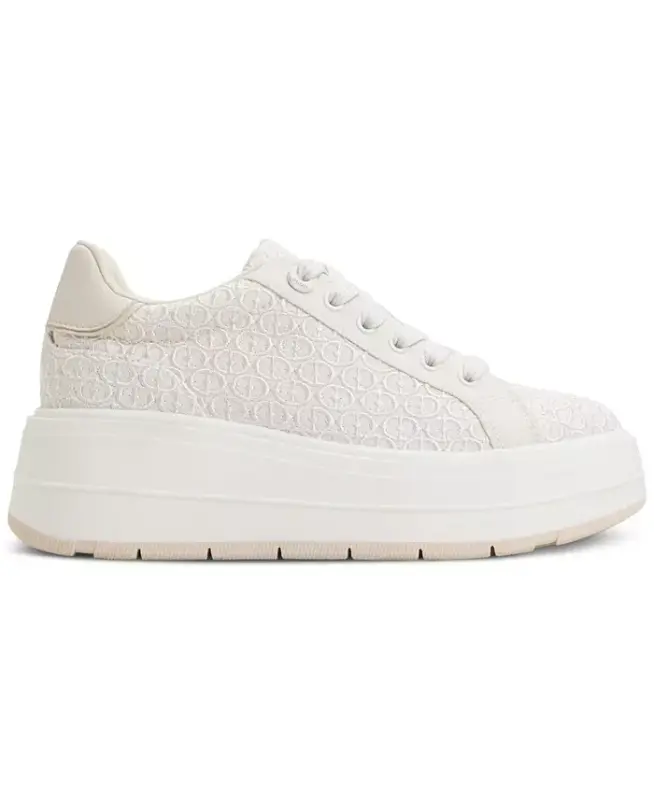 Women's Garelia Lace-Up Platform Sneakers - Jacquard Multi - 1