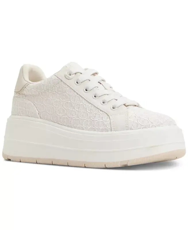 Women's Garelia Lace-Up Platform Sneakers - Jacquard Multi - 2