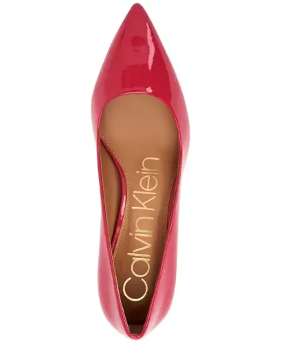 Women's Gayle Classic Pointed Toe Stiletto Pumps - Red Patent - 4