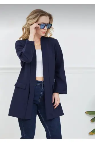 Kadın Giy Çık Lacivert Ceket-Lacivert 