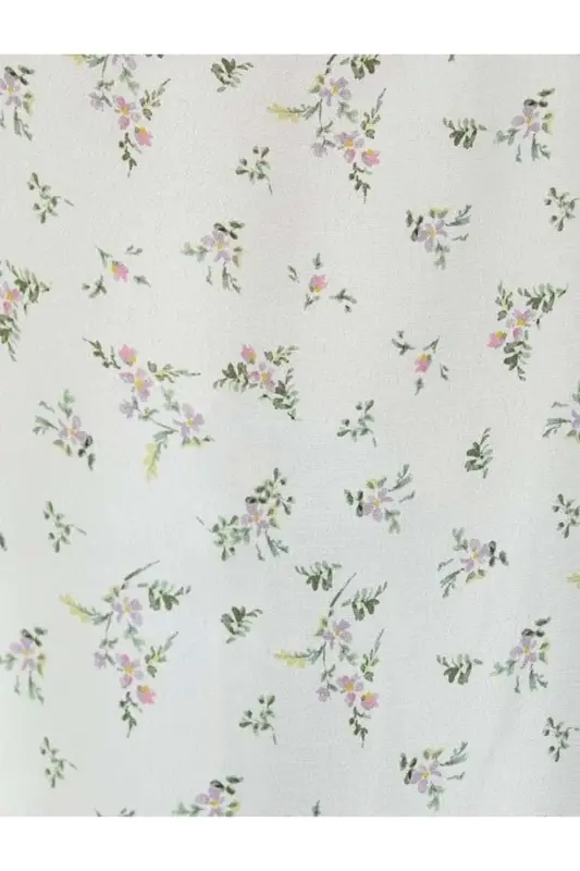 Kadın Giyim Bluz 3SAK60415UW Yeşil Desenli Yeşil Desenli-Renkli - 3