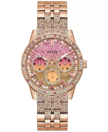 Women's Glitz Rose Gold-Tone Stainless Steel Bracelet Watch 40mm-Rose Gold-tone - 1
