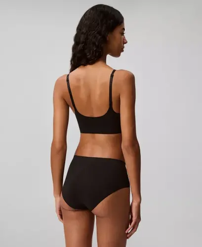 Women's Invisibles Comfort Lightly Lined Triangle Bralette QF5753 - 4