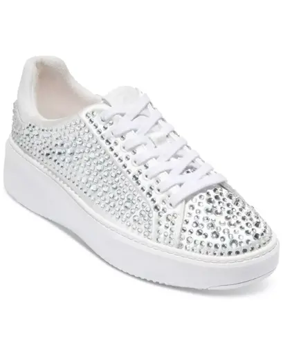 Women's Leather Grandpro Topspin Casual Sneakers - Ivory - 6