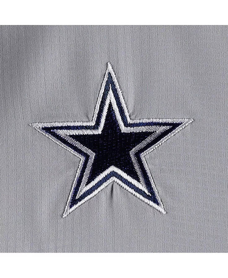 Kadın Gri Dallas Cowboys Tamiami Omni-Shade Fermuarlı Kapüşonlu Sweatshirt - 2