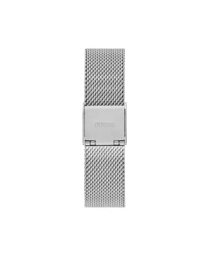 Women's Silver-Tone Stainless Steel Mesh Bracelet Watch 32mm-Silver-Tone - 3