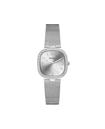 Women's Silver-Tone Stainless Steel Mesh Bracelet Watch 32mm-Silver-Tone - 1