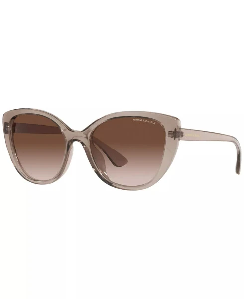 Women's Sunglasses, AX4111SU-Transparent Tundra - A|X ARMANI EXCHANGE