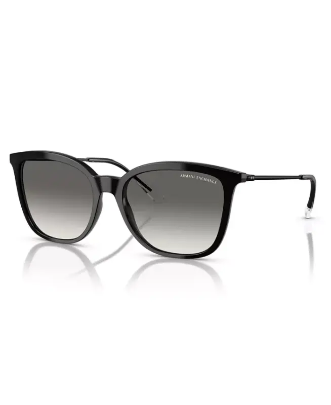 Women's Sunglasses AX4151S - Shiny Black - A|X ARMANI EXCHANGE