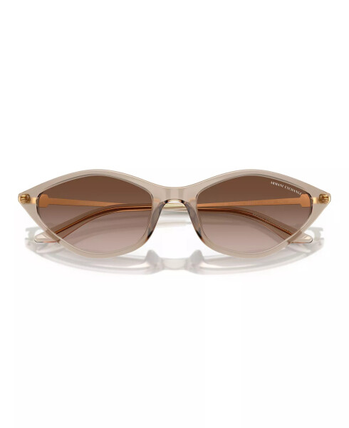 Women's Sunglasses AX4152SU-Opalescent Light Beige - 6