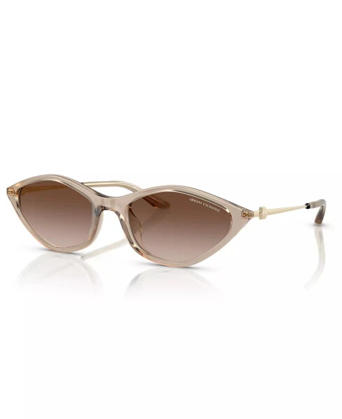 Women's Sunglasses AX4152SU-Opalescent Light Beige - 7