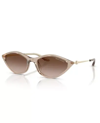 Women's Sunglasses AX4152SU - Opalescent Light Beige 