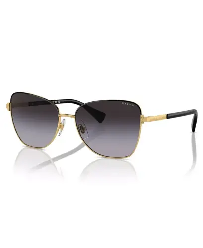 Women's Sunglasses, Ra4146 - Shiny Gold, Gray 