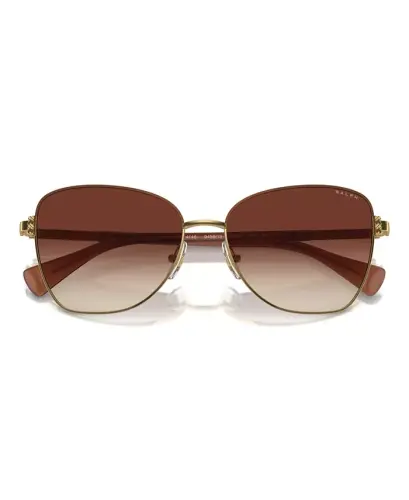 Women's Sunglasses, Ra4146 - Shiny Gold, Brown - 4