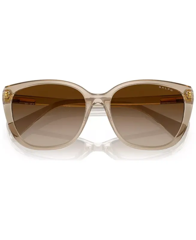 Women's Sunglasses, RA527456-Y - Shiny Transparent Brown - 5