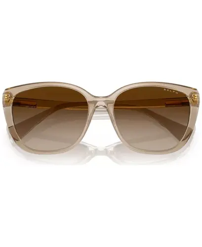 Women's Sunglasses, RA527456-Y - Shiny Transparent Brown - 5