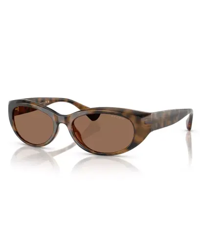 Women's Sunglasses RA5327U - Shiny Dark Havana - 1