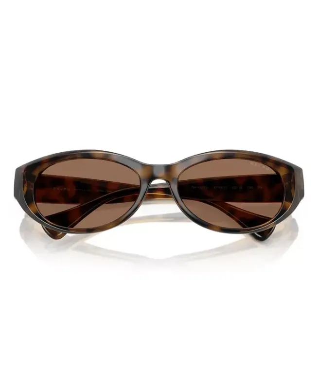 Women's Sunglasses RA5327U - Shiny Dark Havana - 5