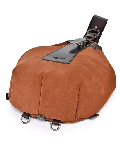 Daisy Medium Leather Sling Bag - Brown - 9