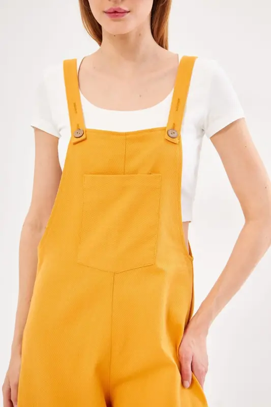 Kadın Hardal Bahçıvan Tulum ARM-20K001117-Hardal - 2