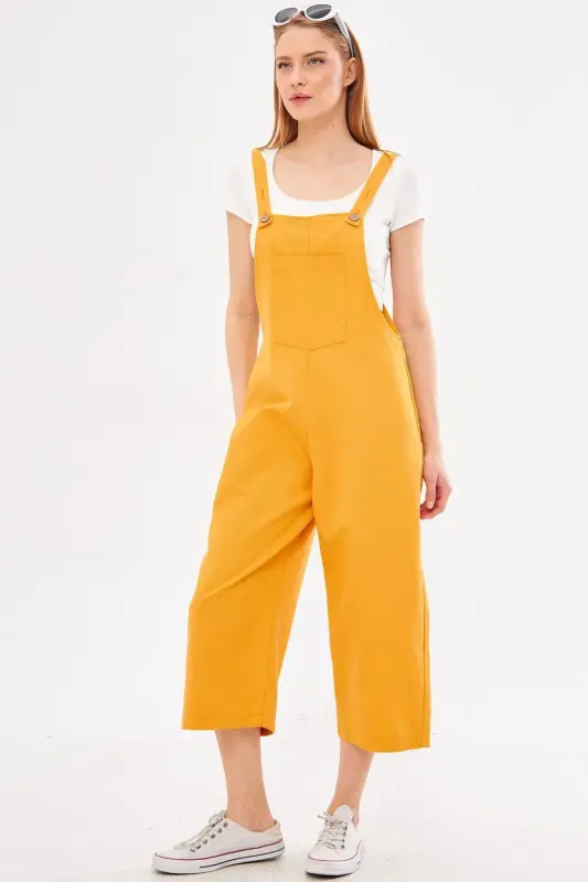 Kadın Hardal Bahçıvan Tulum ARM-20K001117-Hardal - 3