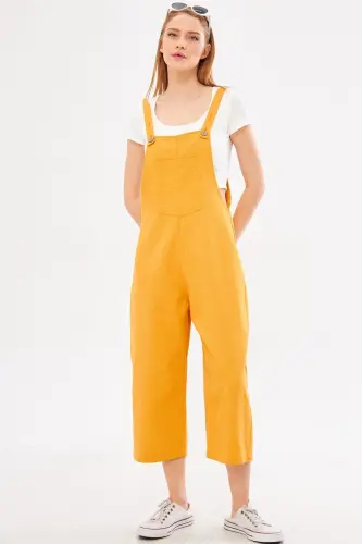 Kadın Hardal Bahçıvan Tulum ARM-20K001117-Hardal 