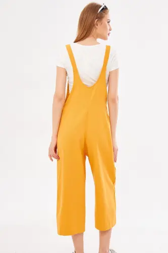 Kadın Hardal Bahçıvan Tulum ARM-20K001117-Hardal - 5