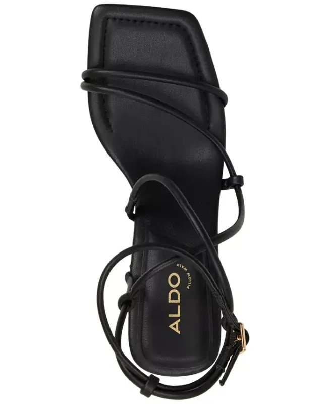 Women's Harmonni Strappy Block-Heel Dress Sandals - Gold Metallic - 13