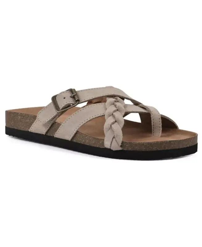 Women's Harrington Footbed Sandals - Sandal Wood Leather - 1