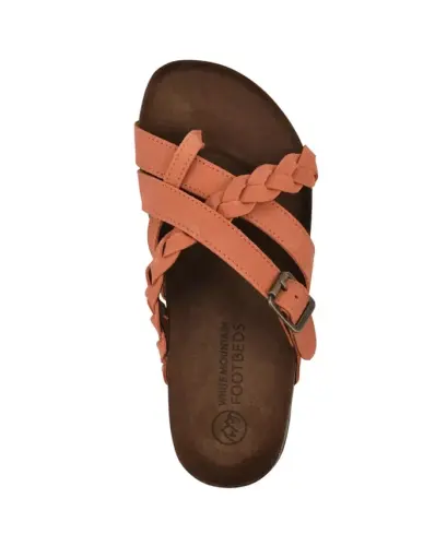 Women's Harrington Footbed Sandals - Aperol Spritz Leather - 5