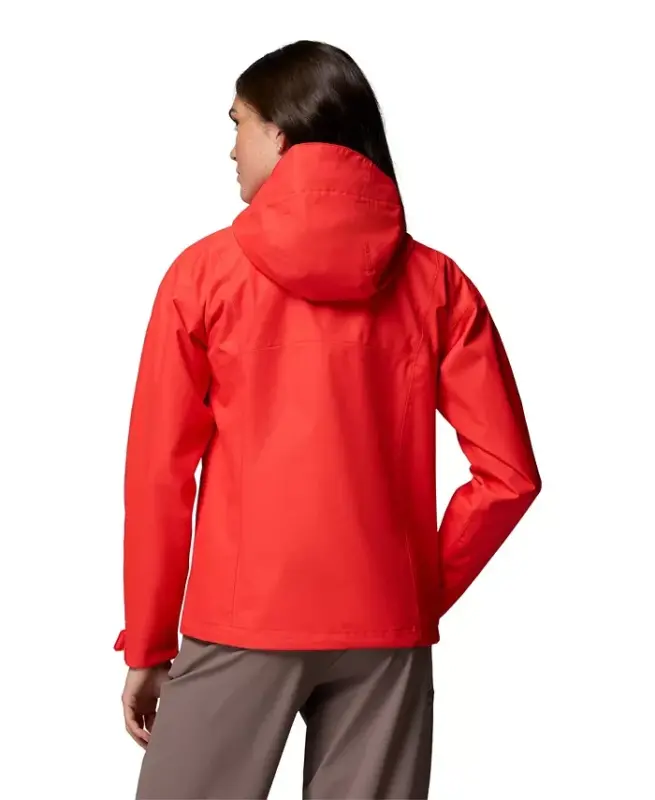Women's Hikebound II Hooded Waterproof Jacket - Poppy Red - 7