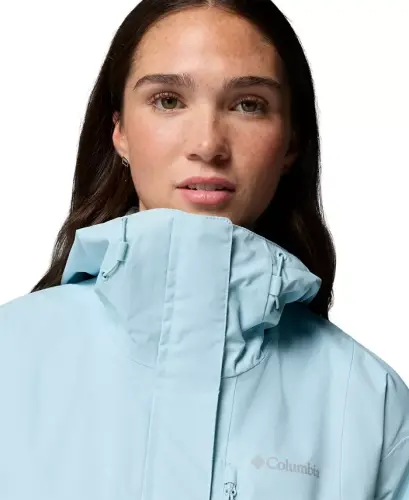 Women's Hikebound II Hooded Waterproof Jacket - Marine Light - 3